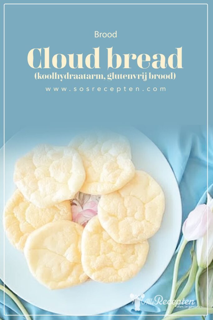 Cloud bread (koolhydraatarm, glutenvrij brood)