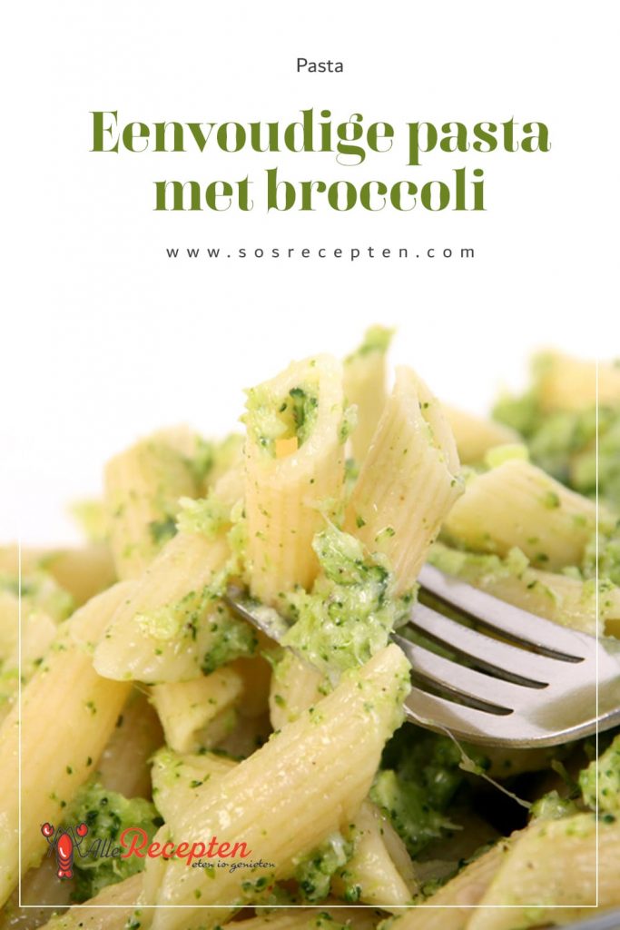 Eenvoudige pasta met broccoli 