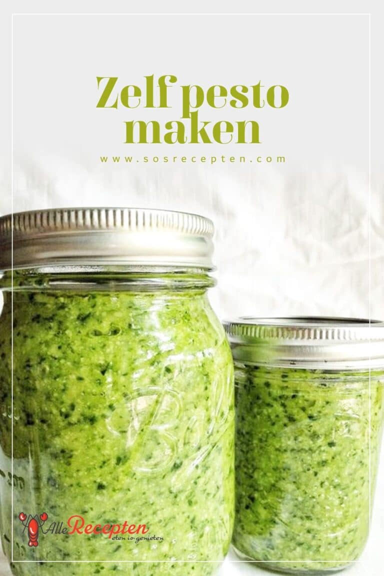 Zelf pesto maken snel en simpel Sos Recepten
