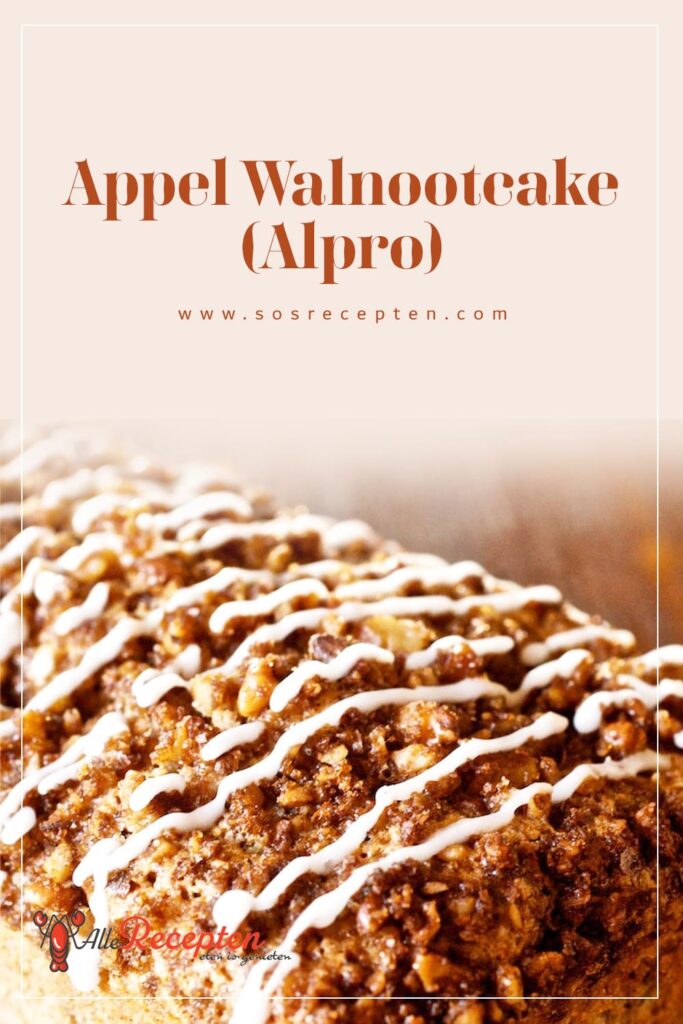Appel Walnootcake (Alpro)