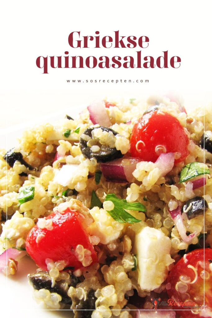Griekse quinoasalade