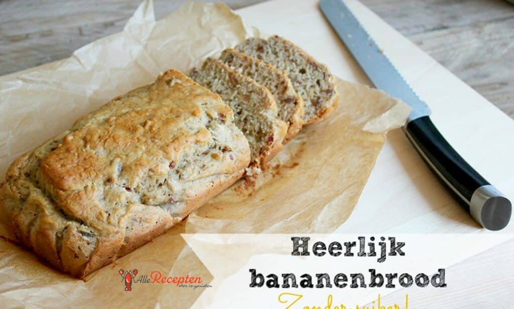 Suikervrij Bananenbrood! - Sos Recepten