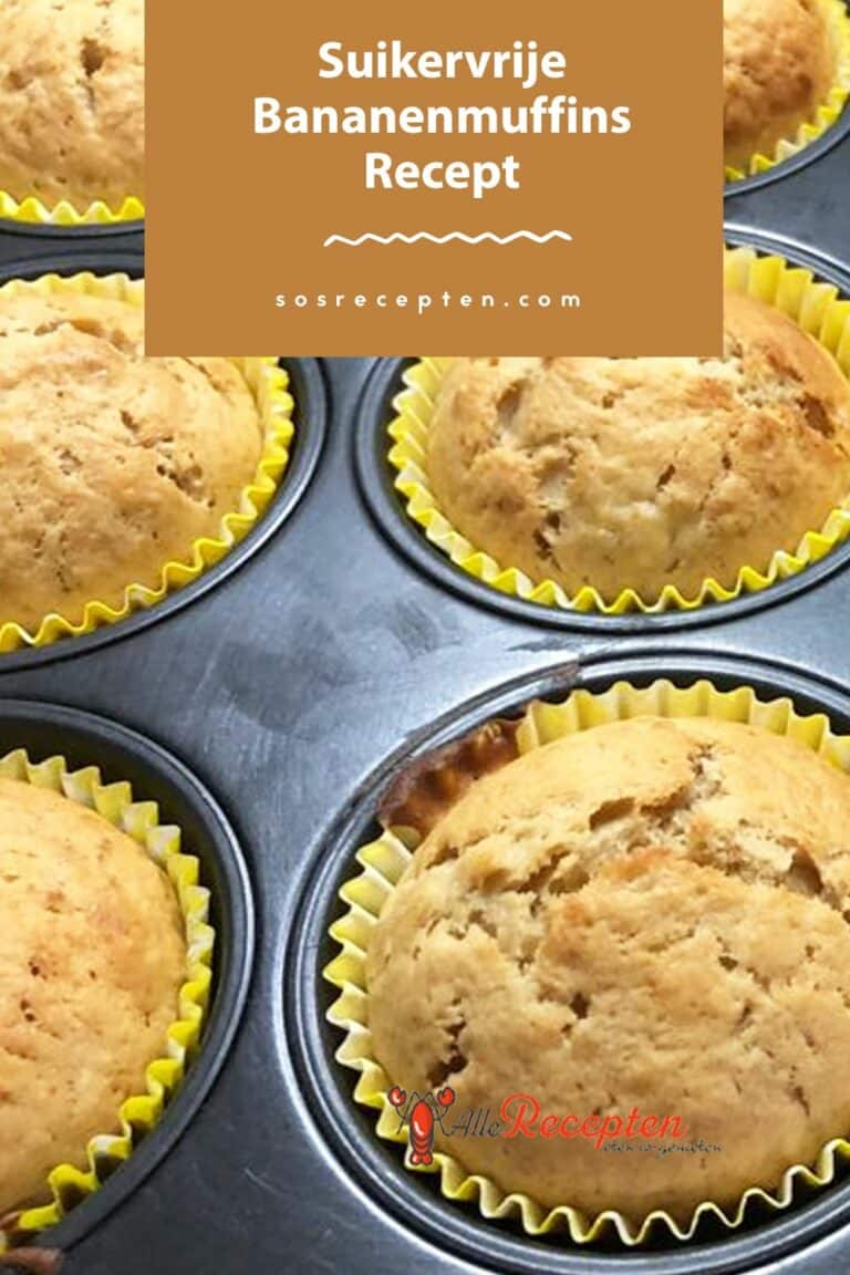 Suikervrije Bananenmuffins Recept - Sos Recepten