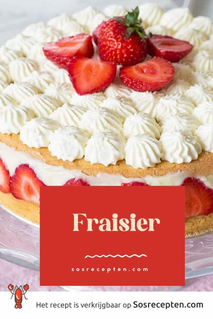 Fraisier taart